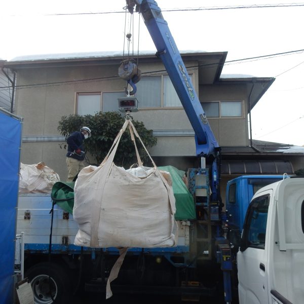 がれき類の重量計測