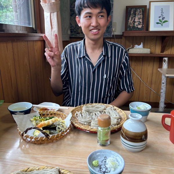 石島君と食べる戸隠そば