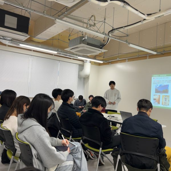 研究室訪問に来ていただきありがとうございました～