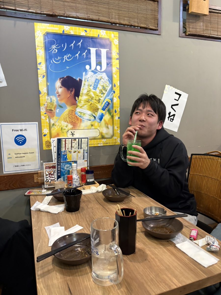 こぼさないでくださいね。